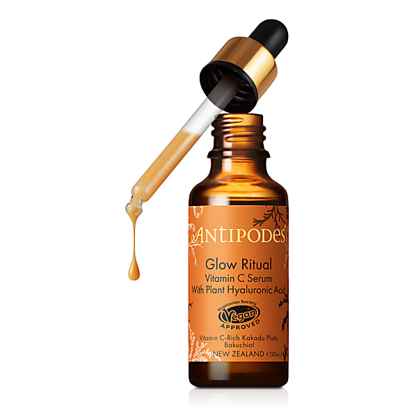 Antipodes Glow Ritual Vitamin C Serum - Serum mit pflanzlicher Hyal...