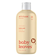 Attitude Baby Leaves Bubble Wash - Schaumbad Birnen Nektar