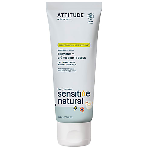 Attitude Oatmeal sensitive natural baby care Soothing Body Cream - Baby Creme