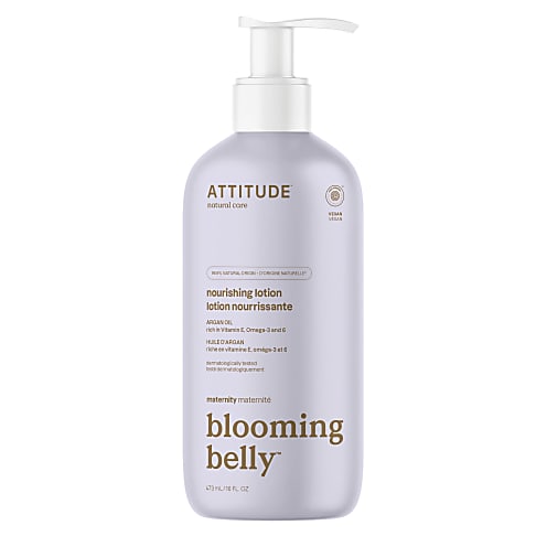 Attitude Blooming Belly Natural Nourishing Lotion, Argan Bodylotion (473 ml)