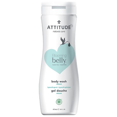 Attitude Blooming Belly Body Wash argan - pH neutrale Flüssigseife (473 ml)