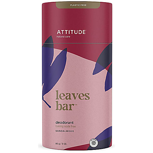 Attitude Leaves Bar Deodorant Sandelwood