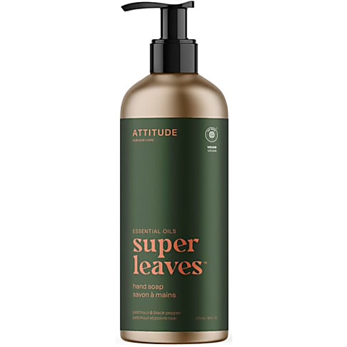 Bild von Attitude Super Leaves Essentials Handseife Patchouli & Black Pepper
