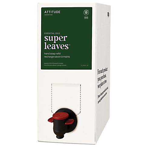 Bild von Attitude Super Leaves Handseife Peppermint & Sweet Orange Refill
