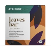 Attitude Leaves Bar Volumizing Shampoo Orange Cardamom - Plastikfreies Shampoo