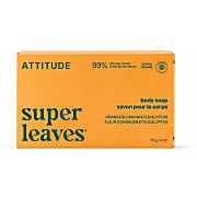 Attitude Leaves Bar Body Soap Orangenblüte & Eukalyptus - Seifenstück