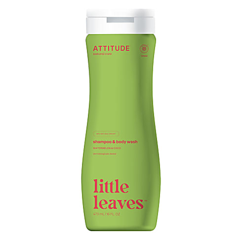 Attitude Little Leaves 2 in 1 Shampoo & Duschgel - Watermelon & Coco