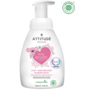 Attitude Baby Leaves 2 in 1 Natural Shampoo & Duschgel - Ohne Duftstoffe