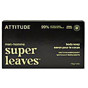 Attitude Super Leaves Körperseife für Männer - Matcha & Bergamotte