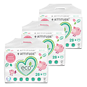 Attitude Baby Care Windeln Neugeborene Vorteilspackung (3x28)