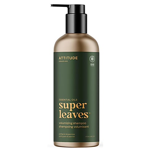 Attitude Super Leaves Essentials Shampoo - Volumizing Petitgrain & Jasmine