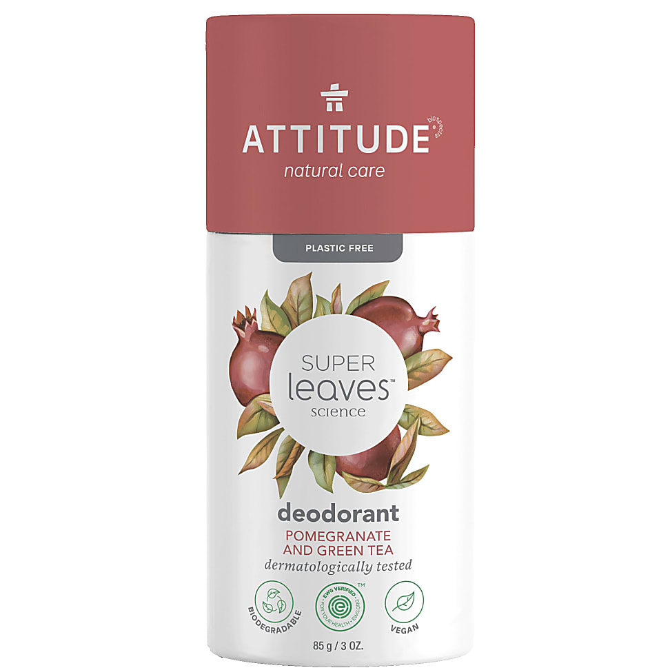 Attitude Super Leaves Deodorant Pomegrenate - Granatapfel & grüner Tee