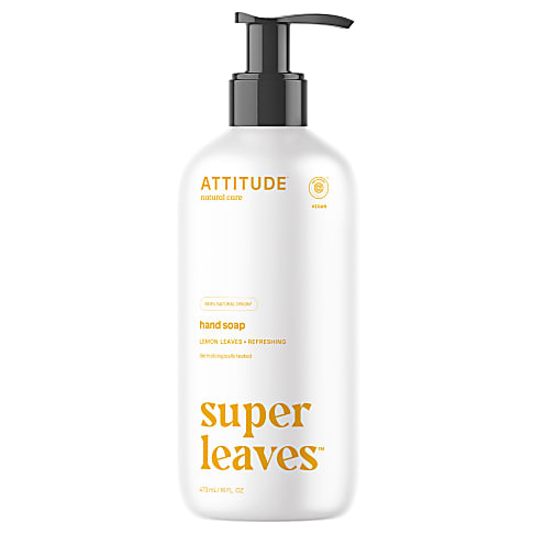 Bild von Attitude Super Leaves Natural Hand Soap Lemon Leaves - Handseife Zitronenblätter