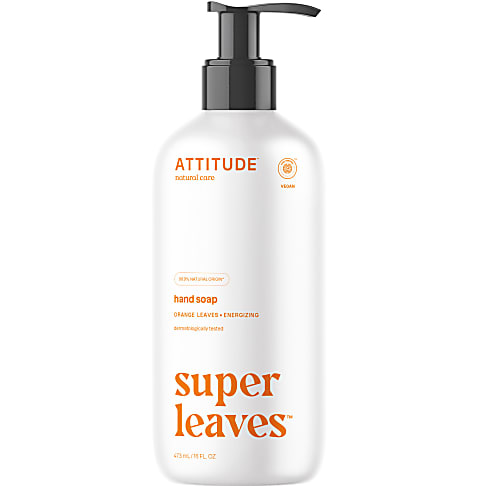 Bild von Attitude Super Leaves Natural Hand Soap Orange Leaves - Handseife Orängenblätter