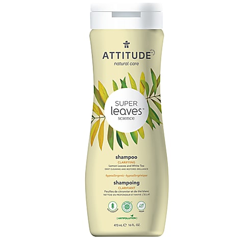 Attitude Super Leaves Natural Shampoo Clarifying - Tiefenreinigendes Shampoo