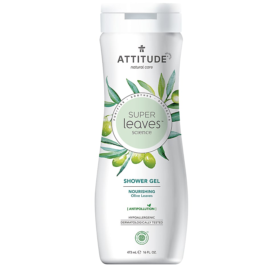 Attitude Super Leaves Natural Shower Gel Nourishing - Nährendes Dus...