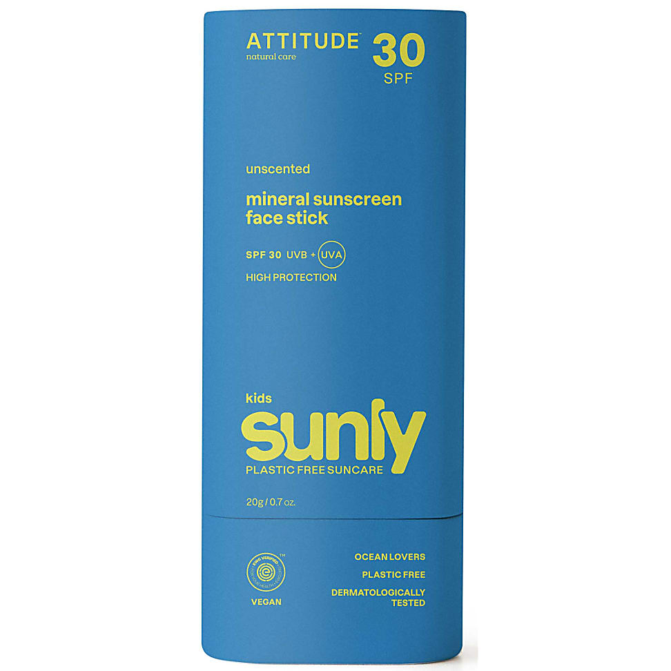 Attitude SUNLY Sonnenschutzstift für das Gesicht SPF30 für Kinder ...