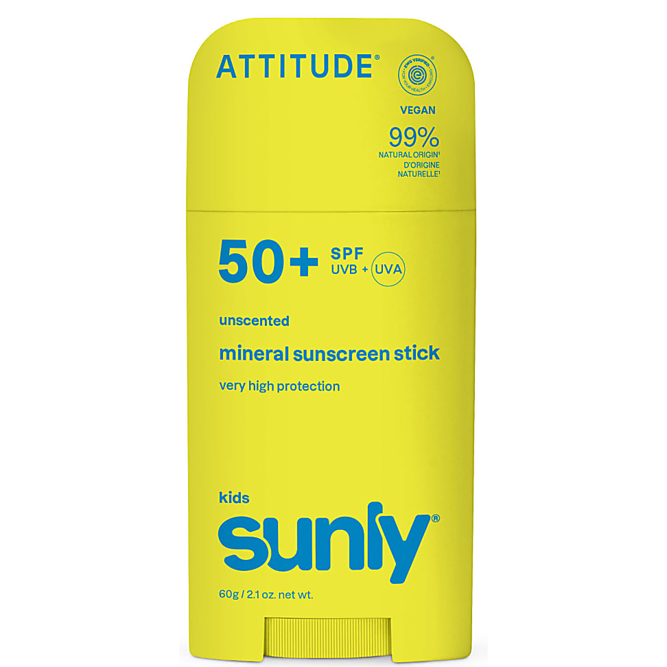 Attitude Sunly Sonnenschutzstift LSF50 für Kinder Gesicht & Körper ...