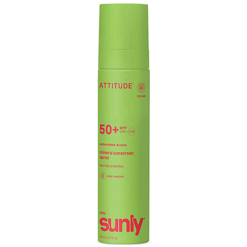 Attitude Sunly Sonnenschutzspray LSF 50 für Kinder Gesicht & Körper...