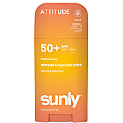 Attitude Sunly Sonnenschutzstift LSF50 für Gesicht & Körper - Kokos