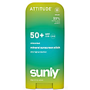 Attitude Sunly Sonnenschutzstift LSF50 für Gesicht und Körper - Parfümfrei