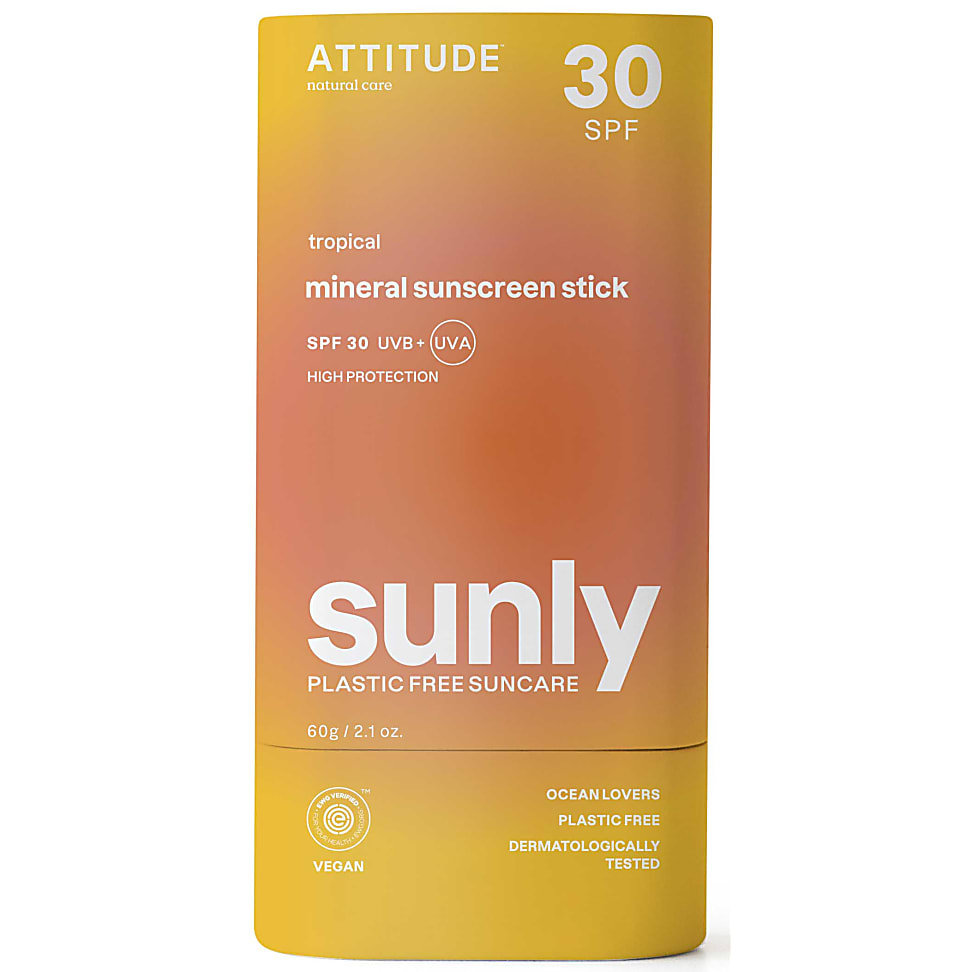 Attitude SUNLY Sonnenschutz-Stick SPF30 - Tropical