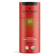 Attitude Mineral Sunscreen Stick  Unscented - LSF 30 parfümfreier Sonnenschutz-Stick