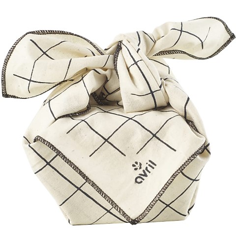 Avril Furoshiki Tuch Square 50 x 50 cm aus Bio Baumwolle