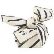 Avril Furoshiki Tuch Zebra 50 x 50 cm aus Bio Baumwolle
