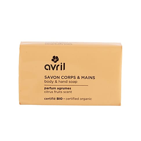 Avril Savon Corps & Mains agrumes - Seifenstück mit Zitrusfrüchten