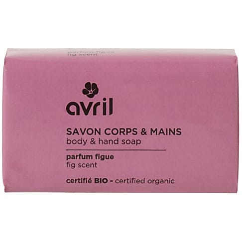 Avril Savon Corps & Mains figue - Seifenstück mit Feige