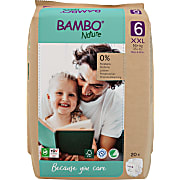 Bambo Nature Windeln - XL Plus - Größe 6 - Packung mit 20 Windeln