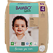 Bambo Nature Windeln - Maxi - Größe 4 - Packung mit 24