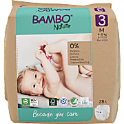 Bambo Nature Windeln - Midi - Größe 3 - Packung mit 28 Windeln