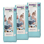 Bambo Nature Windel Größe 6 Sparpackung (120 Stück)