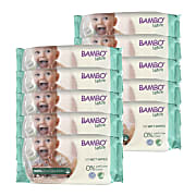 Bambo Nature Wipes Vorteilspackung (500 Tücher)
