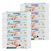 Bambo Nature Wipes Vorteilspackung (500 Tücher)
