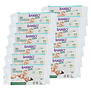Bambo Nature Wipes Vorteilspackung (600 Tücher)