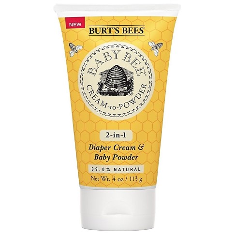 Burt's Bees Baby Bee Cream-to-Powder - 2in1 Windelcreme zu Puder