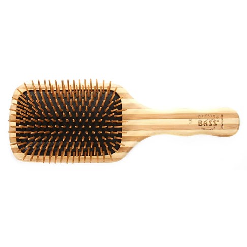 Bass Haarbürste The Green Brush Große Haarbürste aus Bambus mit