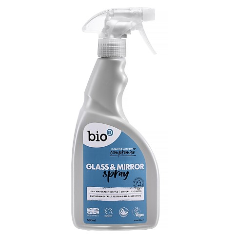 Bio-D Glass & Mirror Cleaner - Glasreiniger