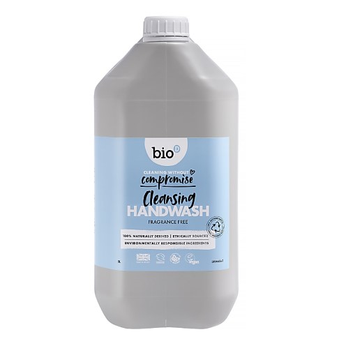Bio-D Cleansing Hand Wash Fragrance Free - Desinfizierende Handseife im 5L Gebinde