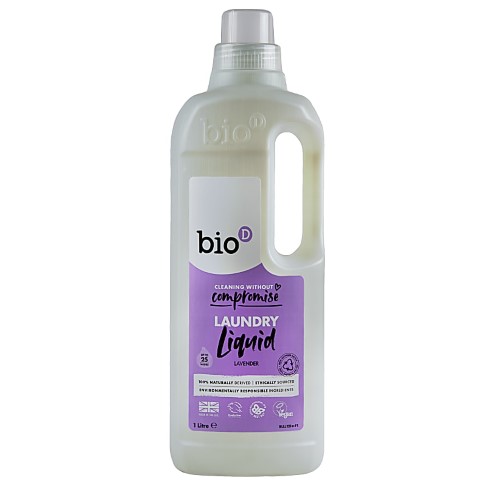 Bio-D Laundry Liquid with Lavender - Flüssigwaschmittel 1 l