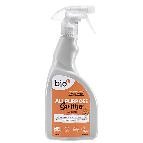 Bio-D All Purpose Sanitiser Spray Mandarin – Allzweckreiniger