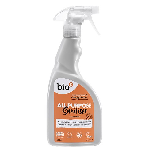 Bio-D All Purpose Sanitiser Spray Mandarin - Allzweckreiniger