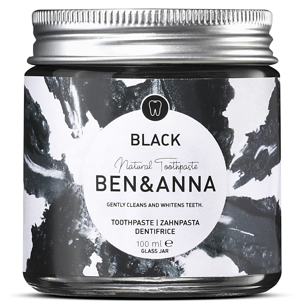 Ben & Anna Black Natural Toothpaste – Schwarze Zahnpasta mit Aktiv…