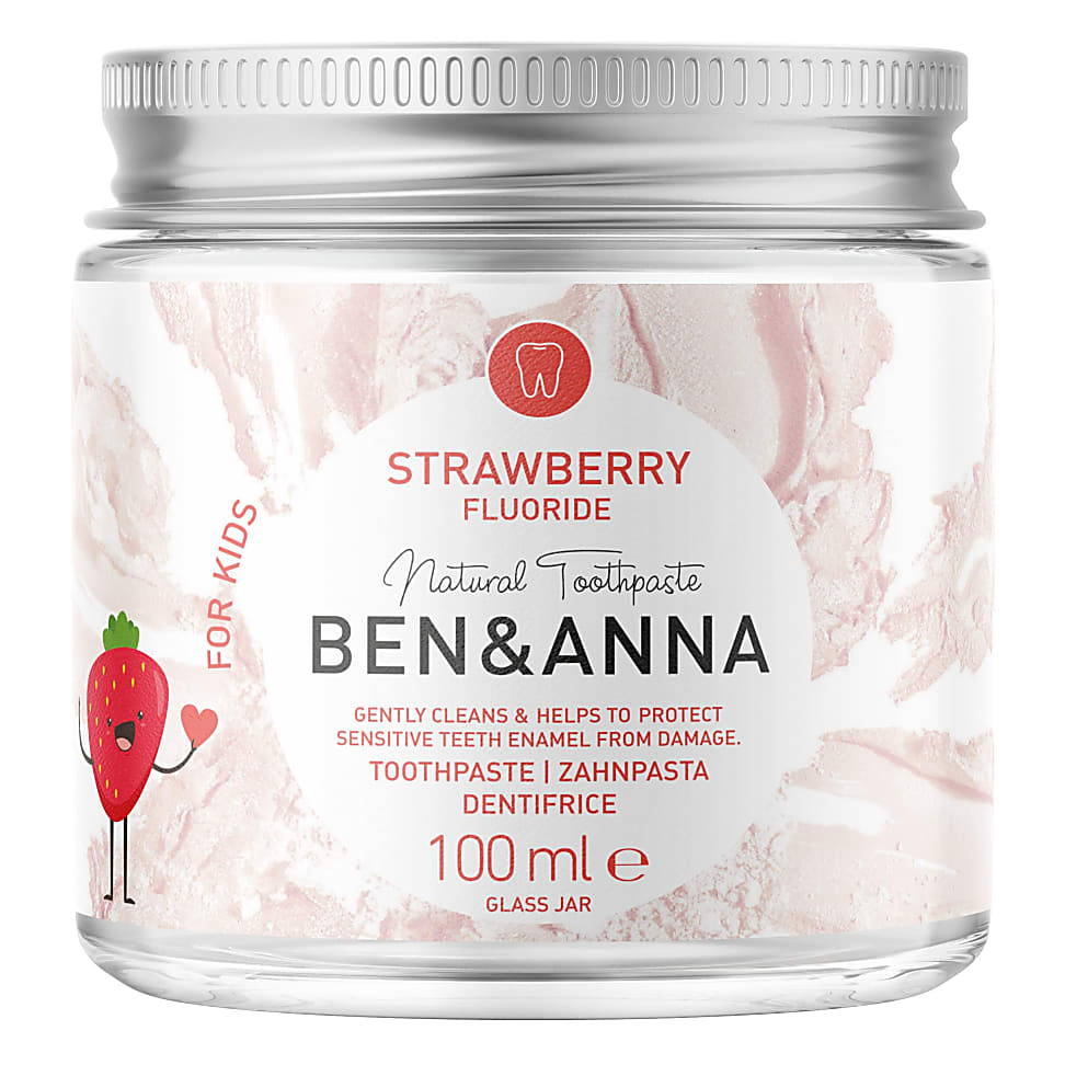 Ben & Anna Zahnpasta Strawberry für Kinder