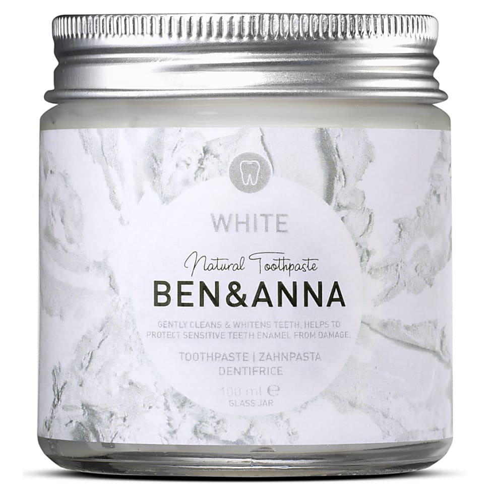 Ben & Anna Natural Toothpaste White – Zahnpasta im Glas