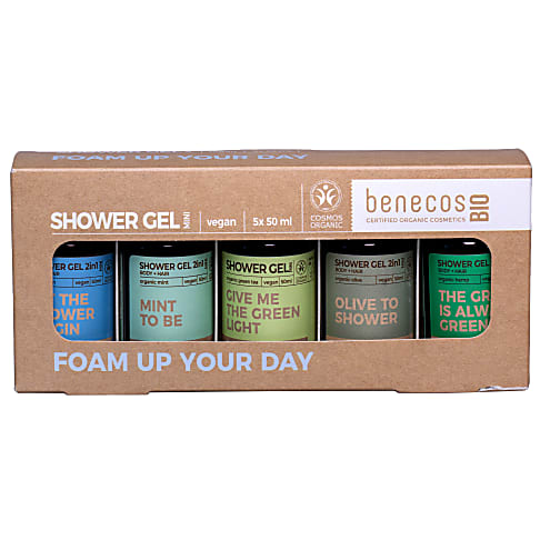BenecosBIO Mini Duschgel Set: Foam up your life