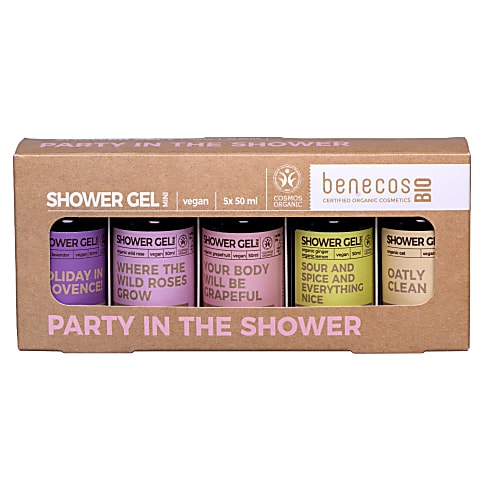BenecosBIO Mini Duschgel Set: Shower Party